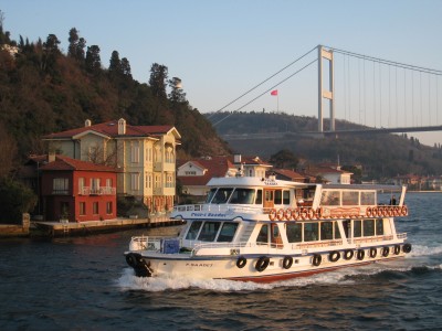 [ Boat trip on the Bosphorus, Istanbul, Turkey ]